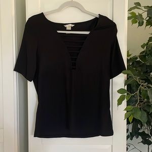 Low cut H&M top